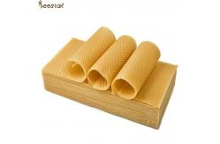China Natural Honeycomb Beeswax Foundation Sheets C Organic For Making Candle supplier