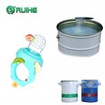 ROHS Injection Molding LSR Liquid Silicone Rubber Baby Pacifiers Yellowing Resistance