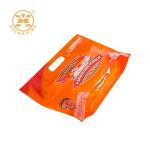 Oem Anti Fog Roasted Chicken Packaging Stand Up Pouch With Handle