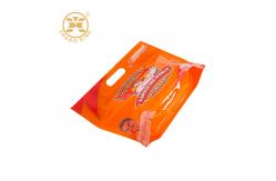China Oem Anti Fog Roasted Chicken Packaging Stand Up Pouch With Handle supplier
