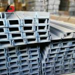 Cold Rolled Carbon Steel U Channel Structural U Channel With Galvanized En S235jr for sale