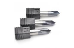 China 3-6mm Shank Diameter Indexable Chamfer Mill With 0.5-2.0mm Radius supplier