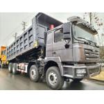SHACMAN F3000 Dump Truck 8x4 380Hp EuroII Gray WEICHAI engine Tipper 12 wheeles for sale