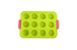 China 207g Multicolor Silicone Cake Molds Muffin Mould supplier