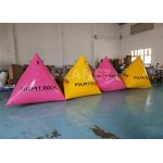 Race Mark Advertising Inflatable Triathlon Buoy Triangular Shape Inflatable Buoys Inflatable Water Buoy for sale
