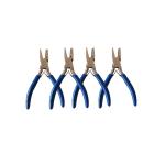 Blue 6mm Plastic Coil Binding Wire Crimping Pliers For Notebook for sale
