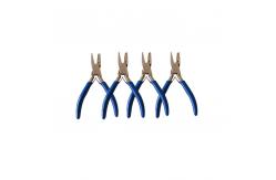 China Blue 6mm Plastic Coil Binding Wire Crimping Pliers For Notebook supplier