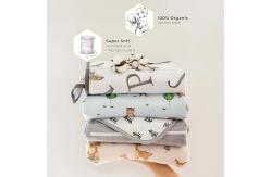 China 100% Cotton Nursery Throw Blanket Comfortable Multifunctional Blanket With Reversible Design supplier