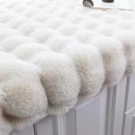 Checkered Plush Cloud Washable Area Rug for sale