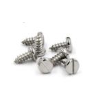 DIN7971 Metric Stainless Steel Slotted Pan Head Security Self Tapping Screw ST2.2-ST6.3 for sale