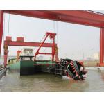 Siemens Operation Sand Dredge Vessel Boat With VHF Radio Communication And 500 mm Hydraulic Driven Spud System for sale