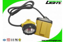 China Safety Coal LED Mining Light Four Lighting Levels 25000lux Brightness 15hrs Lighting Time supplier