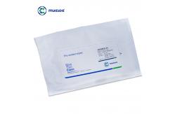 China Lint Free Disposable Cleanroom IPA Wipes White Industrial 100 Polyester Sterile Presaturated Wipes supplier
