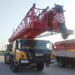 2022 Manufacture Sany Used Mobile Truck Crane 80 Tons 6X4 Axel Euro V for sale