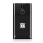 Photosensitive WIFI Video Entrancebell with 720P Picture Resolution and Doorbell Trigger Record Method in Black Silver for sale