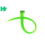 18 Inch Fiber Optic Hair For Girls Flashing Wig Braid Festive Party Decoration for sale