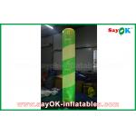 Custom Led Light Inflatable Pillar , Outdoor Inflatable Decorations With 600D Pvc / Nylon for sale