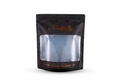 China Weed Mylar Black k Packaging Bag Smell Proof With Window supplier