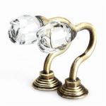 Crystal Rose Curtain Hardware Accessories for sale