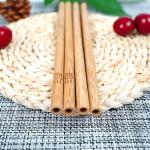100% Natural Organic Drinking Bamboo Straw Bar Accessories Biodegradable for sale
