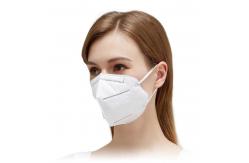 China Flexible Odorless Ffp2 Fold Flat Mask , CE Standard Earloop Face Mask supplier
