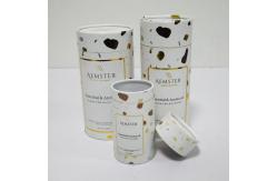 China Cosmetic Paper Tube Packaging Cylindrical Shape with Customized Surface supplier