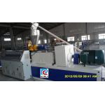 Conical Twin Screw PVC Plastic Profile Extrusion Line Fullly automatic for sale