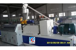 China Automatic PVC Window Plastic Profile Extrusion Line with Double screw 380V supplier