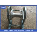 ISO Aluminum Alloy Straight Line Grounding Cable Spool Roller Steel Cable Roller for sale