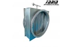 China Stainless Steel Damper Valve Optimize Flow Control With Efficiently Designed supplier
