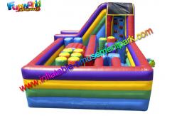 China Attractive Inflatables Obstacle Course bounce house For Childrens And Adults supplier