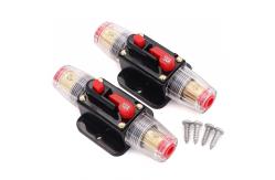China Audio Inline Circuit Breaker Reset Fuse 12V-24V DC supplier