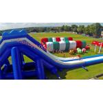 Europe`s largest inflatable slide inflatable water slide  Gung-ho inflatable obstacle course 5k for sale