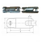 Swivel Joint Steel Wire Rope Connector For Cable Pulling Stringing Tools for sale