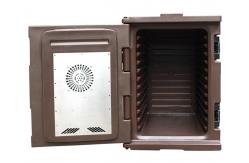 China Electric Insulated Food Transport Box 90L With Energy Efficient Heater supplier