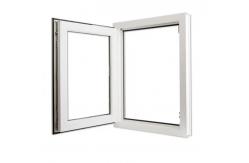 China Customized Tilt And Turn PVC Window Two Ways Open Windows Energy Saving supplier