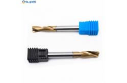 China Customized CNC End Mills For Stainless Steels / Copper Alloy Cutting supplier
