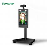 Android8.1 8 350cd/㎡ Face Recognition Infrared Thermometer 800*1280