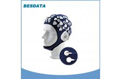 China Portable 32 Channel EEG Electrode Cap Brain Test  EEG Hat Black supplier