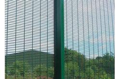China Pvc Coated Galvanized Portable Security 358 Fence Panel Custom 6 Gauge Welded supplier