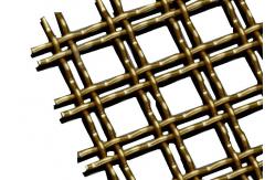 China Square Hole Hebrides Wire Mesh For Entertainment Center Metal Wall Cladding Mesh supplier