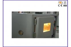 China 0.1s 150 Degree Fire Testing Equipment , Blanket Vertical Flammability Chamber supplier