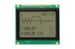 China 128x64 Monochrome 20pin 3.3V FSTN STN Display Screen 12864 Graphic Lcd Module supplier