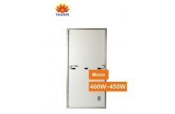 China 445w 9bb Single Glass Mono Half Cut Cell Solar Panels supplier