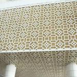 Customized Pattern Laser Cut Panel Metal PVDF Perforated Laser Wall Panel