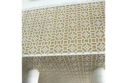 China Customized Pattern Laser Cut Panel Metal PVDF Perforated Laser Wall Panel supplier