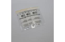 China Disposable Clear Specimen Package Bag With Self Adhesive Seal supplier