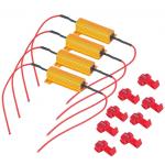 Factory Wholesale RX24 50w 6rj 8rj Golden Aluminium Case Resistor Wire Wound Resistor For Load for sale