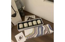 China Candle Jar Exquisite Gift Box Rectangular Shape Paper Glossy / Matte Finish supplier