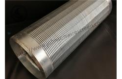 China Johnson Wound Water Well Screen Low Carbon Steel Galvanized Material supplier